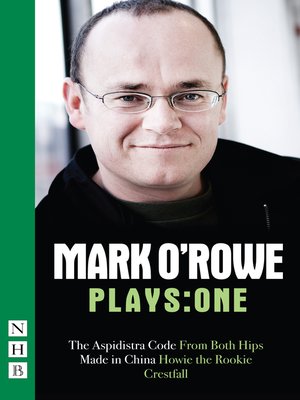 cover image of Mark O'Rowe Plays